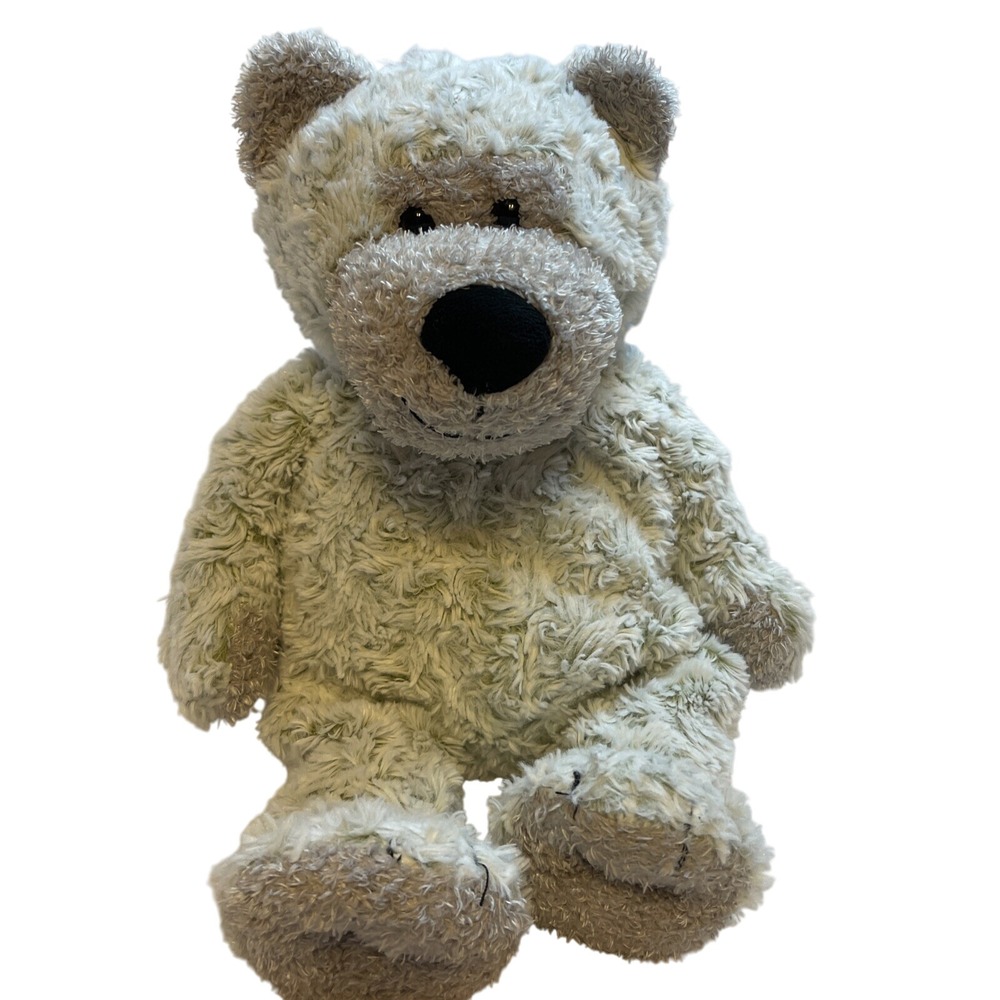 Melissa &‎ Doug Soft Toys Teddy Bear Plush Oatmeal Stuffed Animal 14" Swirls